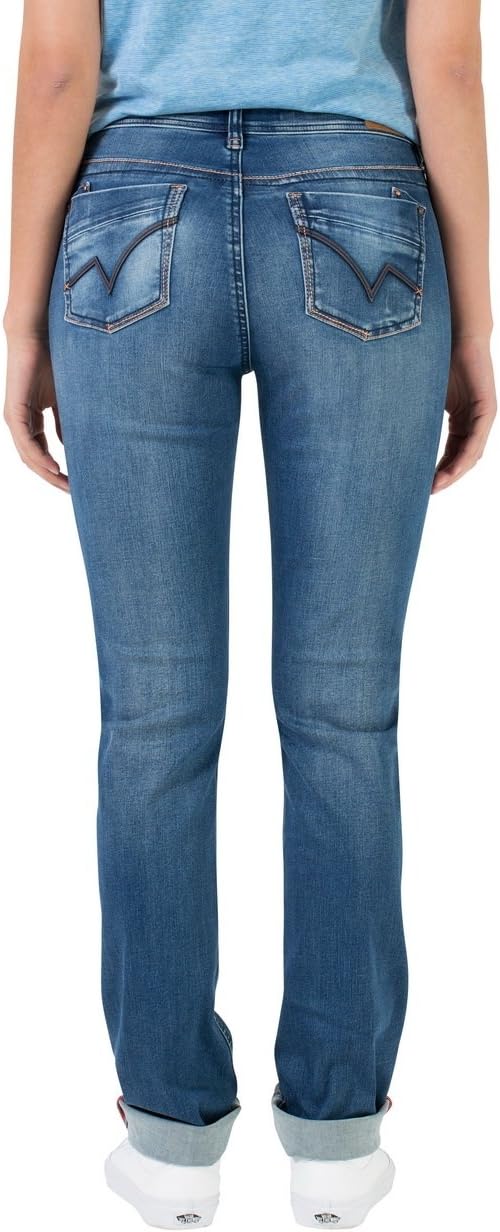 Timezone Damen Tahila Womenshape Slim Jeans 32W / 34L Blau (Bright Blue Wash 3151), 32W / 34L Blau (