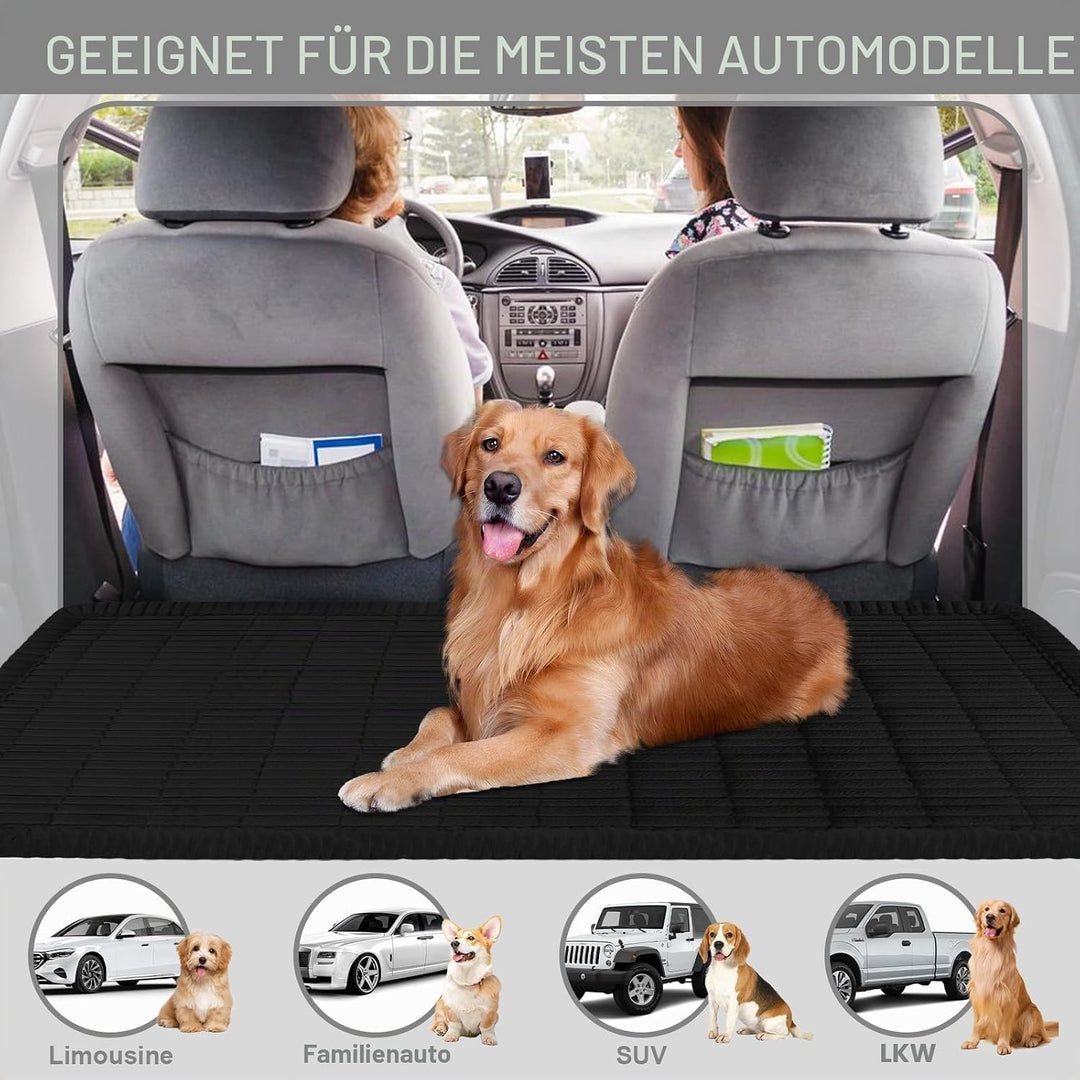 Chingcoo Hundeschutz Rückbank fürs Auto, 62×137 cm rutschfeste &amp; Kratzfeste Hundedecke Auto, Wasserd