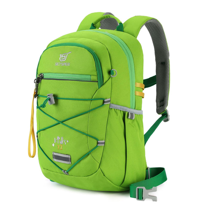 SKYSPER KIDS 12 Kinderrucksack Jungen & Mädchen für 3-8 Jährige, komfortabler Wanderrucksack Kinder