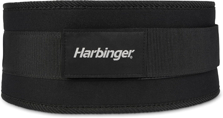 Harbinger Gewichthebergürtel aus Nylon, flexibler und ultraleichter Schaumstoffkern, 11,4 cm breit,