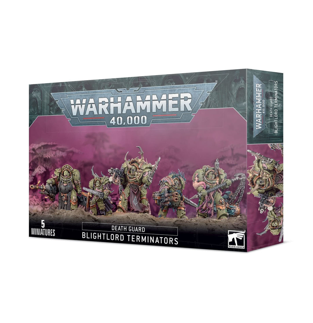 Games Workshop Death Guard – Blightlord Terminators 9a Edizione