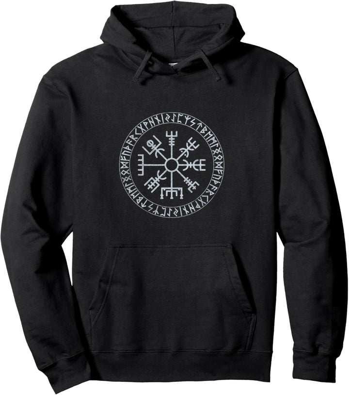 Vegvisir Viking Kompass Odin Wotan Norse Mythology Krieger Pullover Hoodie