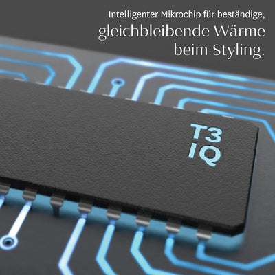 T3 Curl ID 32 mm Digitaler Keramik Lockenstab mit Smart Touch Bedienung & interaktiver HeatID Techno