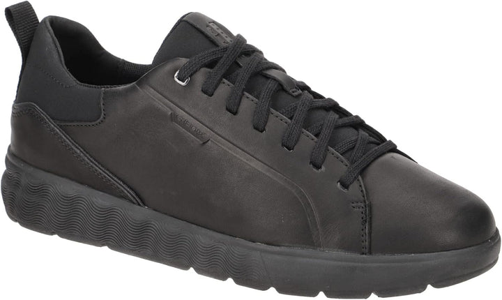 Geox Herren U Spherica Ec4 B Sneakers 39 EU Schwarz, 39 EU Schwarz