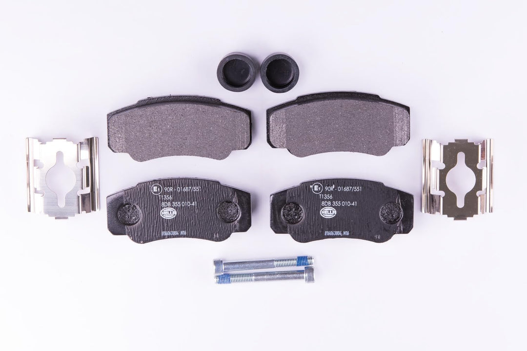 HELLA PAGID 8DB 355 010-411 Bremsbelagsatz - T1356 - Dicke/Stärke: 20.1mm - Bremssystem: Brembo - ni