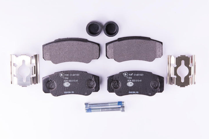 HELLA PAGID 8DB 355 010-411 Bremsbelagsatz - T1356 - Dicke/Stärke: 20.1mm - Bremssystem: Brembo - ni