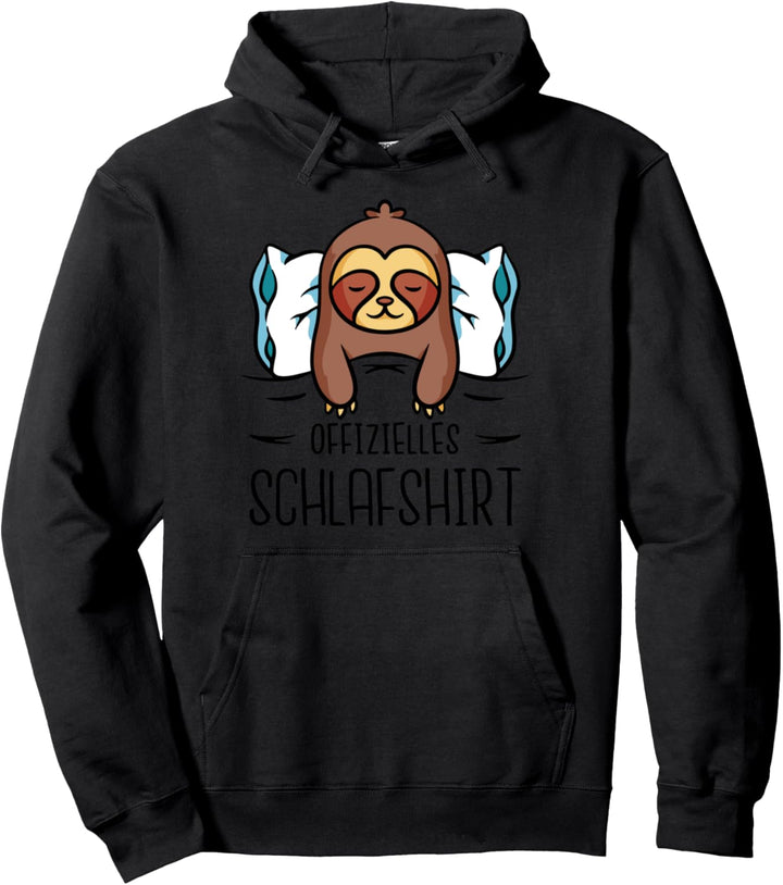 Offizielles Schlafshirt Pyjama Schlafanzug Langschläfer Pullover Hoodie