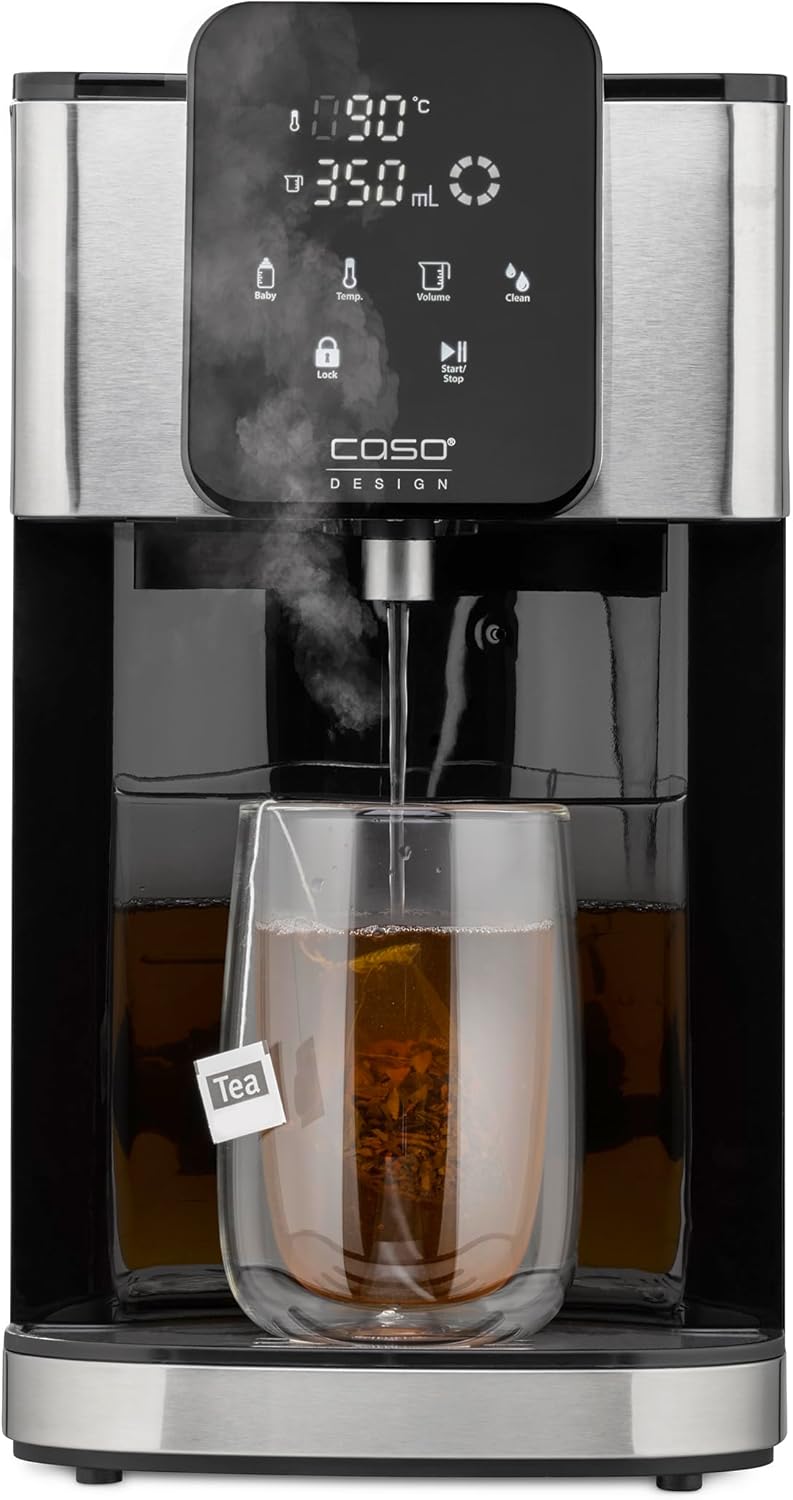 CASO HW 1660 - Turbo Heisswasserspender, heisses Wasser in wenigen Sekunden (40-100°C), 2600 Watt, e