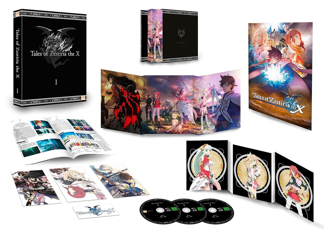 Tales of Zestiria - The X - Staffel 1: Episode 00-12 im limitierten Schuber [Blu-ray], Blu-ray