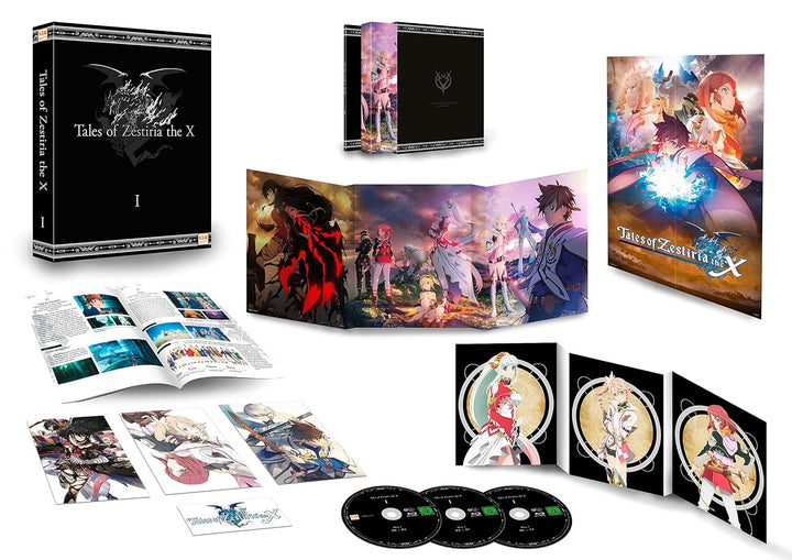 Tales of Zestiria - The X - Staffel 1: Episode 00-12 im limitierten Schuber [Blu-ray], Blu-ray