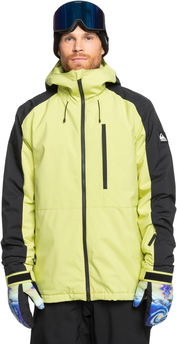 Quiksilver Herren Mission Block Jk Jacke (1er Pack) L Celery Green, L Celery Green