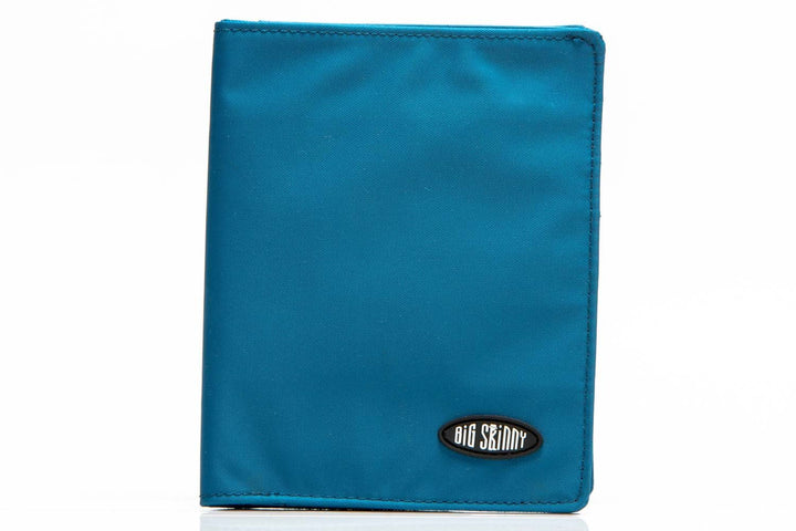 Big Skinny Traveler Slim Wallet Ozeanblau, Ozeanblau