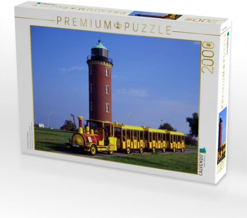 CALVENDO Puzzle Leuchtturm Cuxhaven 2000 Teile Lege-Grösse 90 x 67 cm Foto-Puzzle Bild von Lothar Re