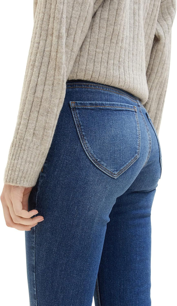 TOM TAILOR Damen Alexa Slim Jeans 26W / 32L 10281 - Mid Stone Wash Denim, 26W / 32L 10281 - Mid Ston
