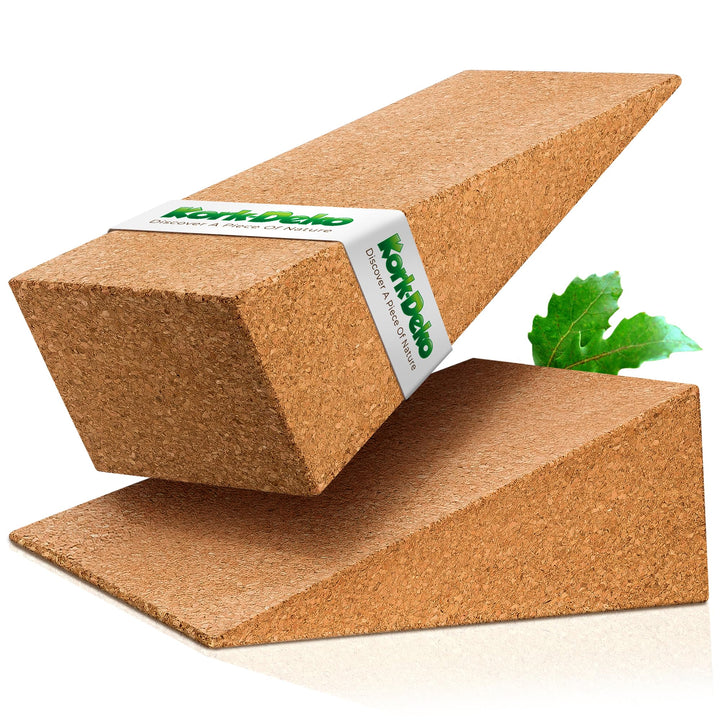 Squat Wedges aus Kork | Squat Ramp | 2 Stück | 305x130x103mm | nachhaltig | Made in Portugal