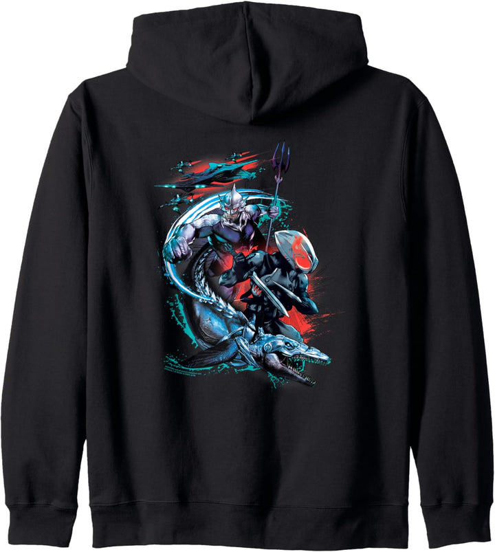 Aquaman Movie Black Manta & King Orm Kapuzenjacke