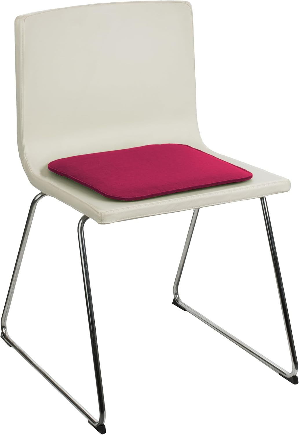 Brandsseller 8er Set Sitzkissen aus Filz 35x35x2 cm – Robuste Stuhlauflagen für innen und aussen, ec