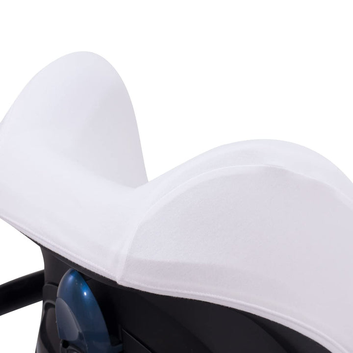 JYOKO KIDS Bezug für Autositz kompatibel mit Maxi Cosi Cabriofix, City Streety, aus Baumwolle (White