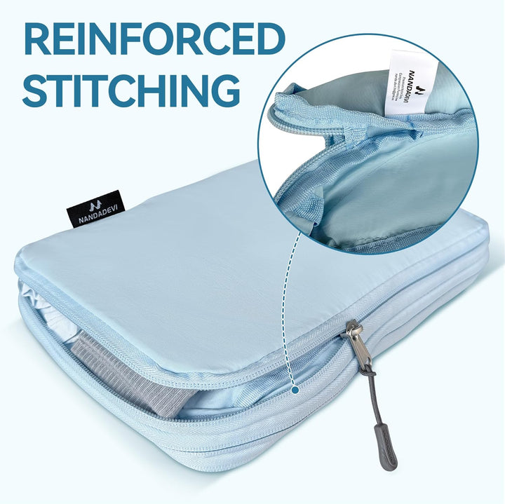 NANDADEVI Koffer Organizer, Packing Cubes, Reise Gadgets Travel Essentials Kofferorganizer für Koffe