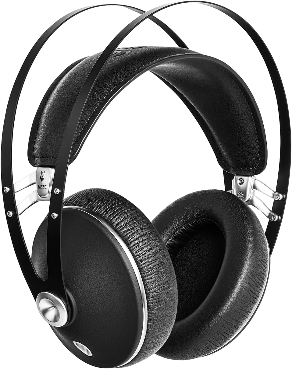 Meze 99 Neo Black Audiophiler Over-Ear Kopfhörer, hochwertigen Materialien und hohem neo schwarz, Sc