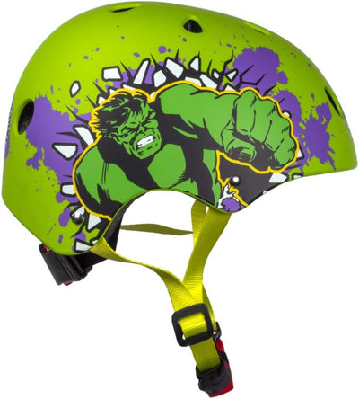 Disney Jungen Hulk Skaterhelm, Mehrfarbig, M