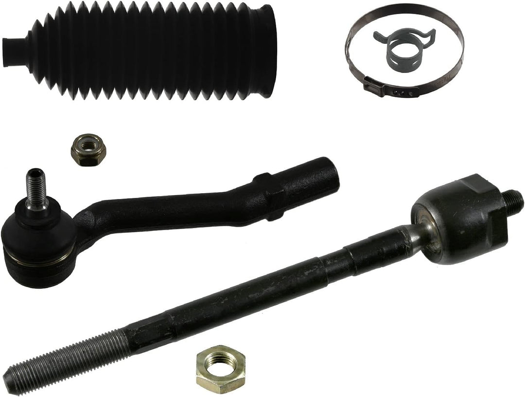 febi bilstein 38900 Spurstange mit Lenkmanschettensatz , 1 Stück Vorderachse links, Vorderachse link