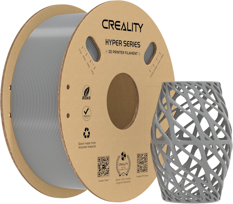 Creality Hyper PETG Filament 1,75 mm für 3D-Drucker, 3D-Drucker-Filament für hohe Geschwindigkeit 30