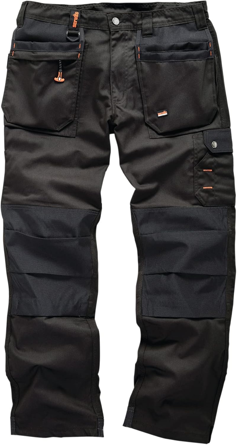 Scruffs Arbeitshose „Worker Plus“, schwarz 52L / 106 (T51801) 52L / 106 Schwarz, 52L / 106 Schwarz