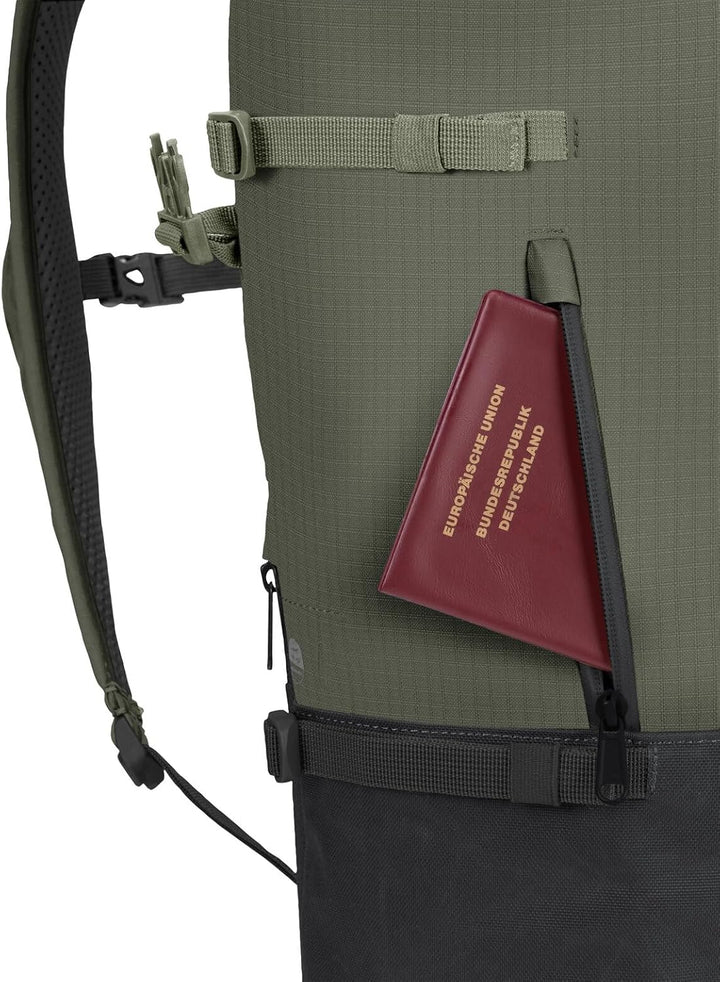 VAUDE Cityrucksack CityGo II Khaki Einheitsgrösse, Khaki Einheitsgrösse