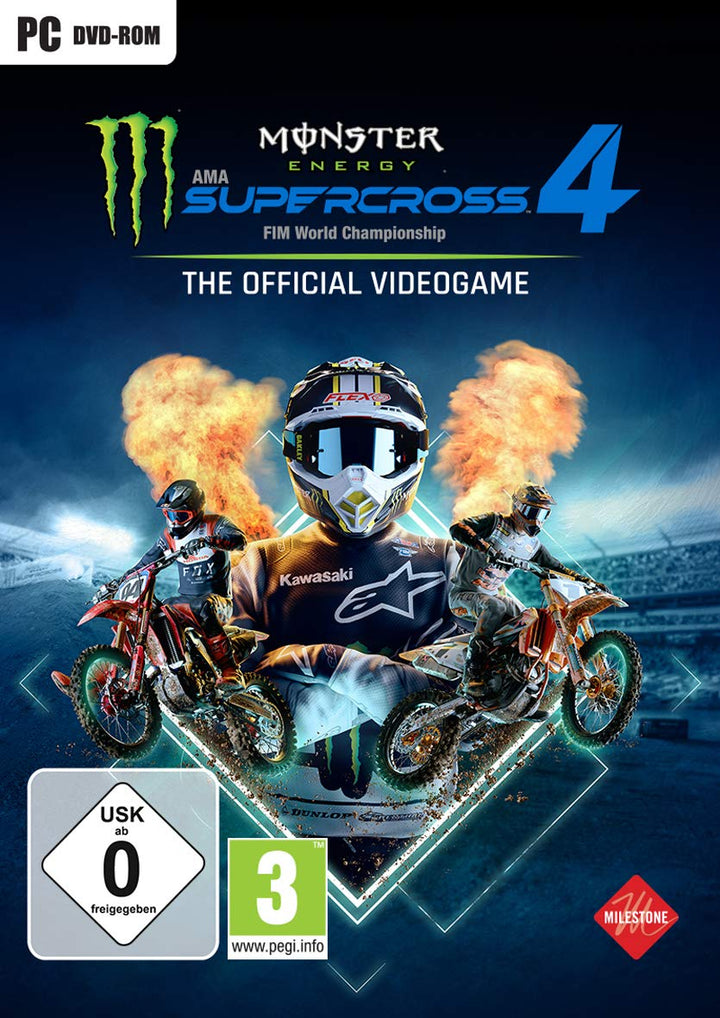 Monster Energy Supercross - The Official Videogame 4 (PC) (64-Bit) PC Standard, PC Standard