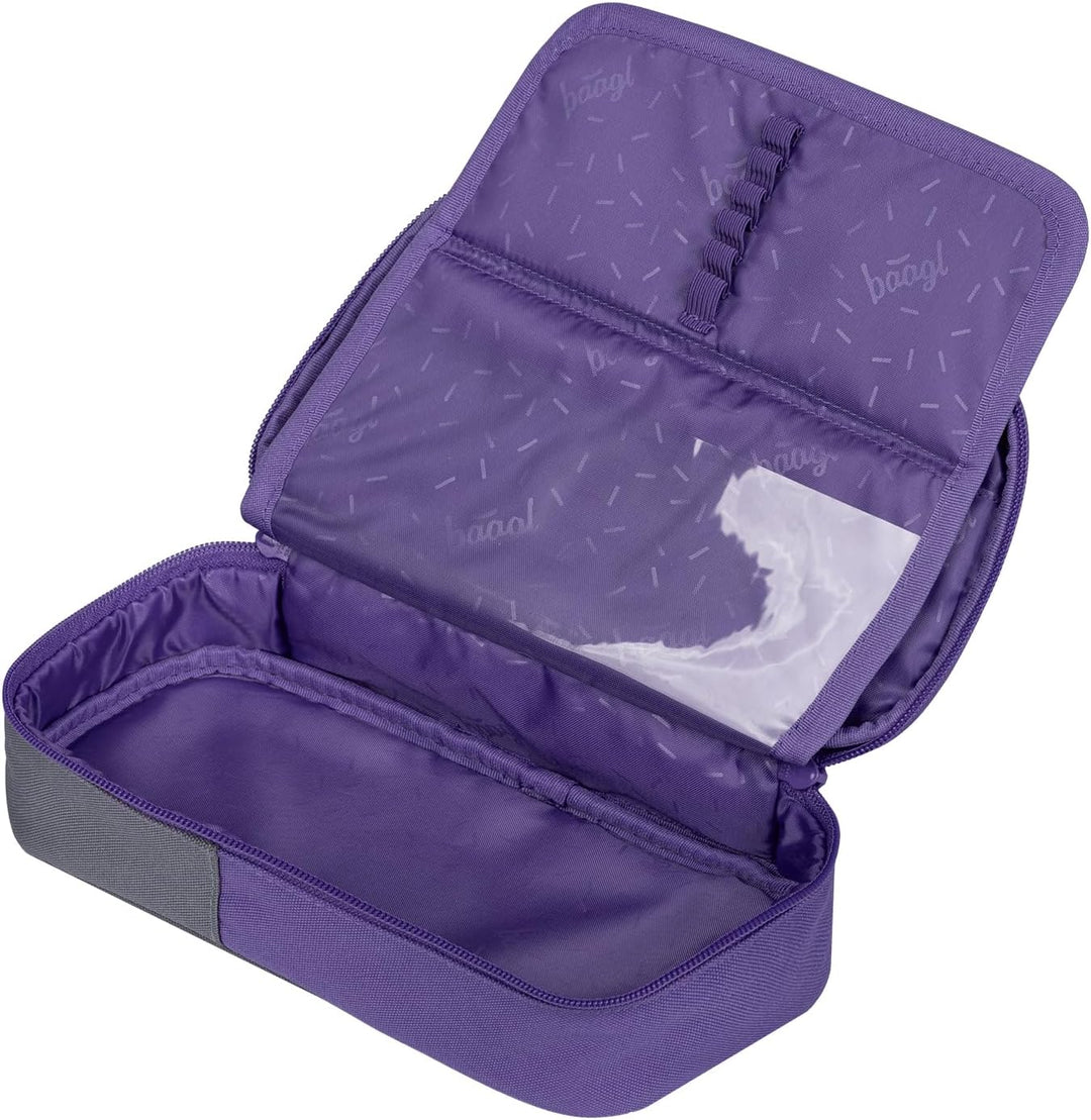 Baagl Federmäppchen für Mädchen - Schulmäppchen für Schreibwaren - Schulsachen Federtasche, Jungen F