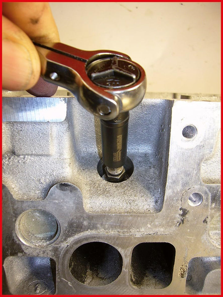 KS Tools 152.1020 Universal Glühkerzen-Ausbohrsatz M8 x 1, 8-tlg.