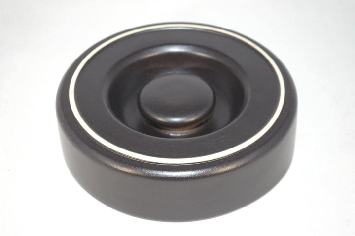 Fermentiertopf 8 Liter schwarz matt aus Steinzeug