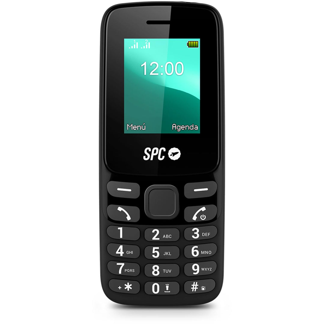 SPC Talk 2 Go - Basic Mobiltelefon | 1,8“ Bildschirm | 9 Tage Akkulaufzeit | 103dB Klingeltonlautstä