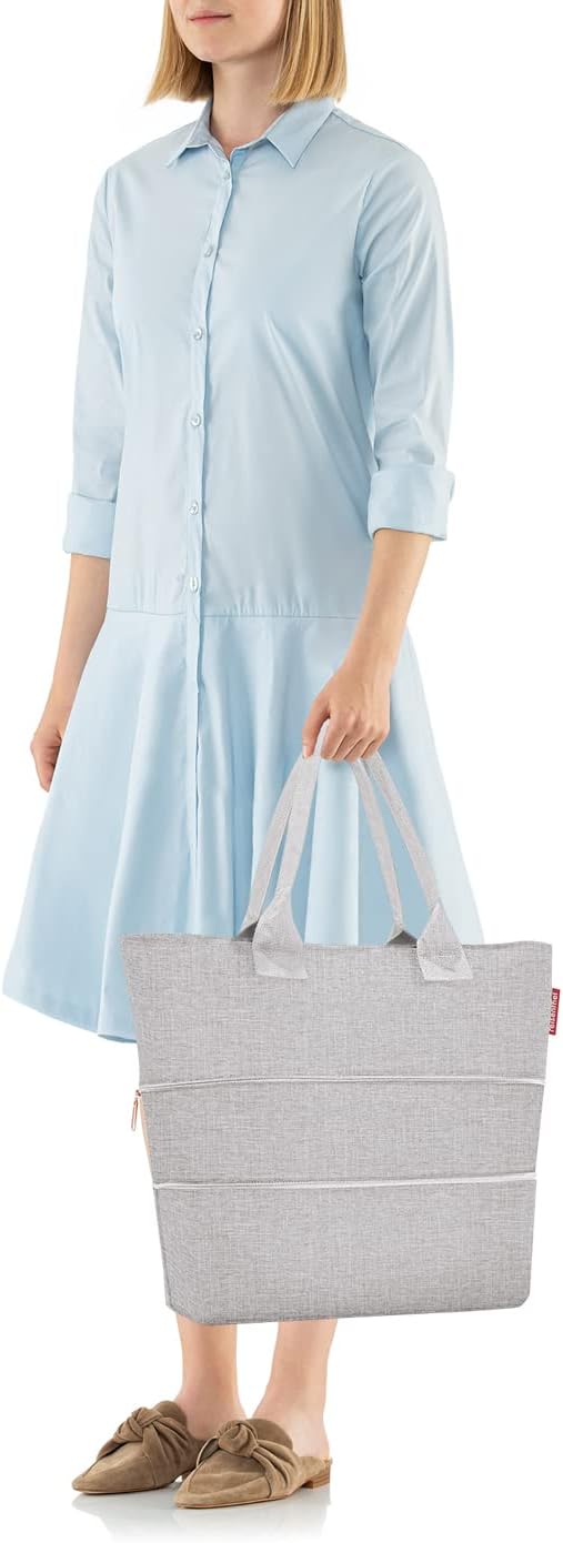 reisenthel shopper e1 - Grossraumtasche aus hochwertigem Polyestergewebe, Farbe:sky