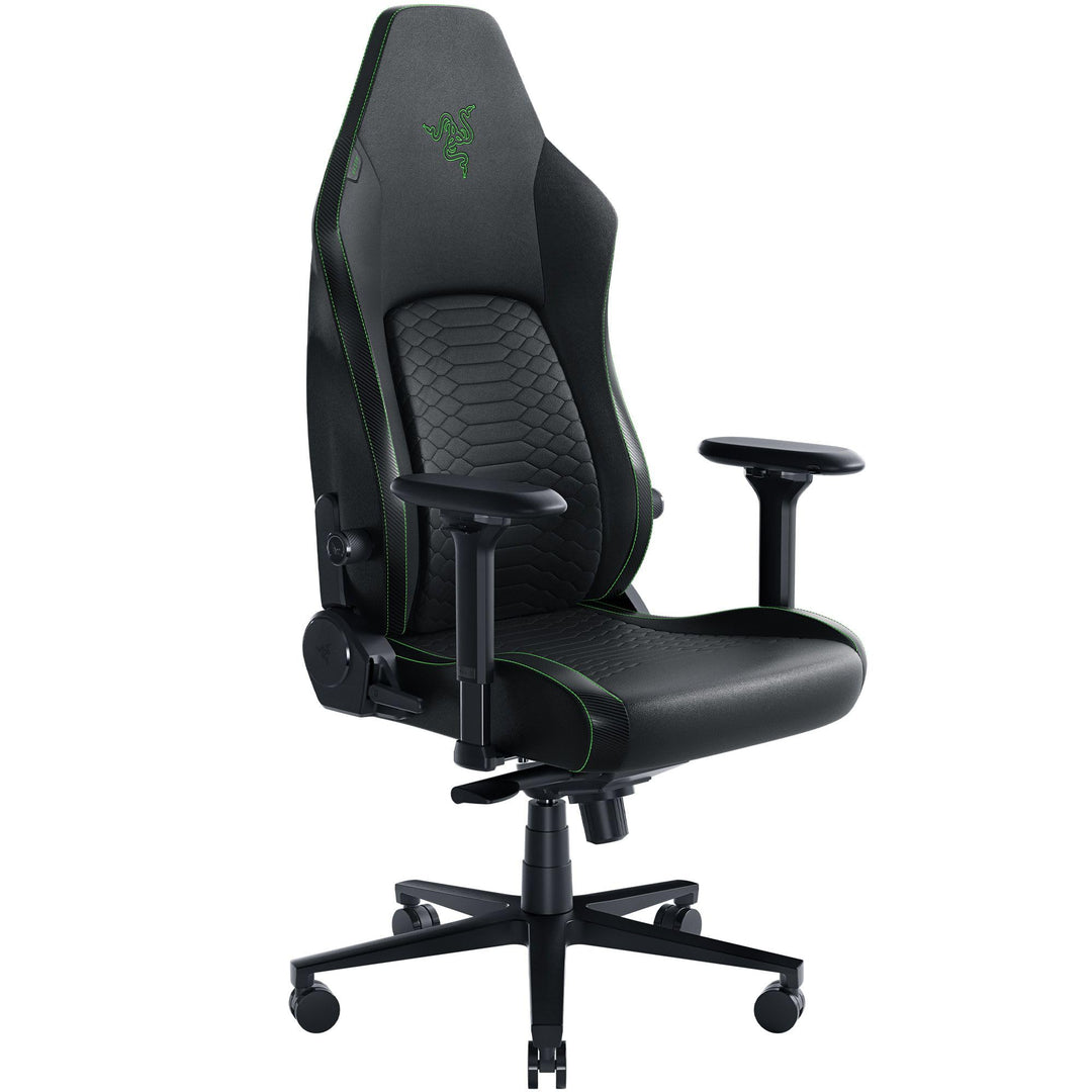 Razer Iskur V2 - Gaming-Stuhl mit adaptiver Lordosenstütze (Polster aus hoch verdichtetem Schaumstof