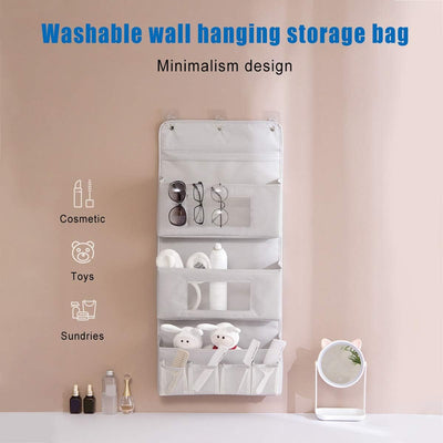 PORRASSO Wall Hanging Storage Bag Hängeorganizer Tür Schrank Organizer Aufbewahrungstasche Wandbehan