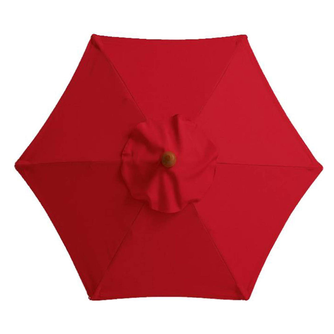 SMLJFO 3 m 6 Rippen Sonnenschirm Ersatz Baldachin Abdeckung Outdoor Markt Tisch Schirm Schirm Baldac