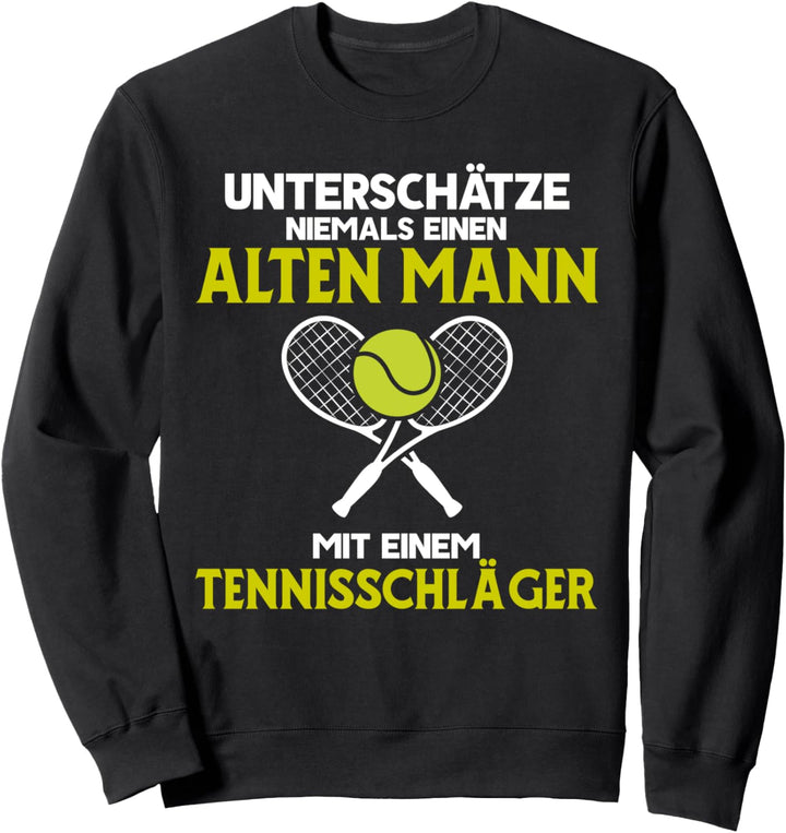 Tennisshirt Tenniskleidung Herren Tennis Sweatshirt