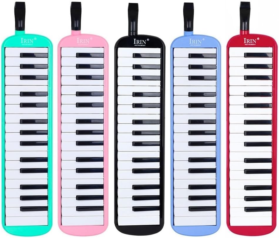 Melodica Keyboard-Bundle mit 32 Tasten, tragbares Instrument, ideal für Studenten, kommt mit weichem