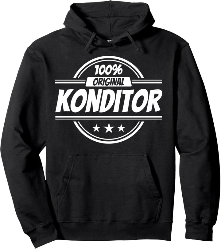 Konditor Geschenke lustiger Spruch Pullover Hoodie