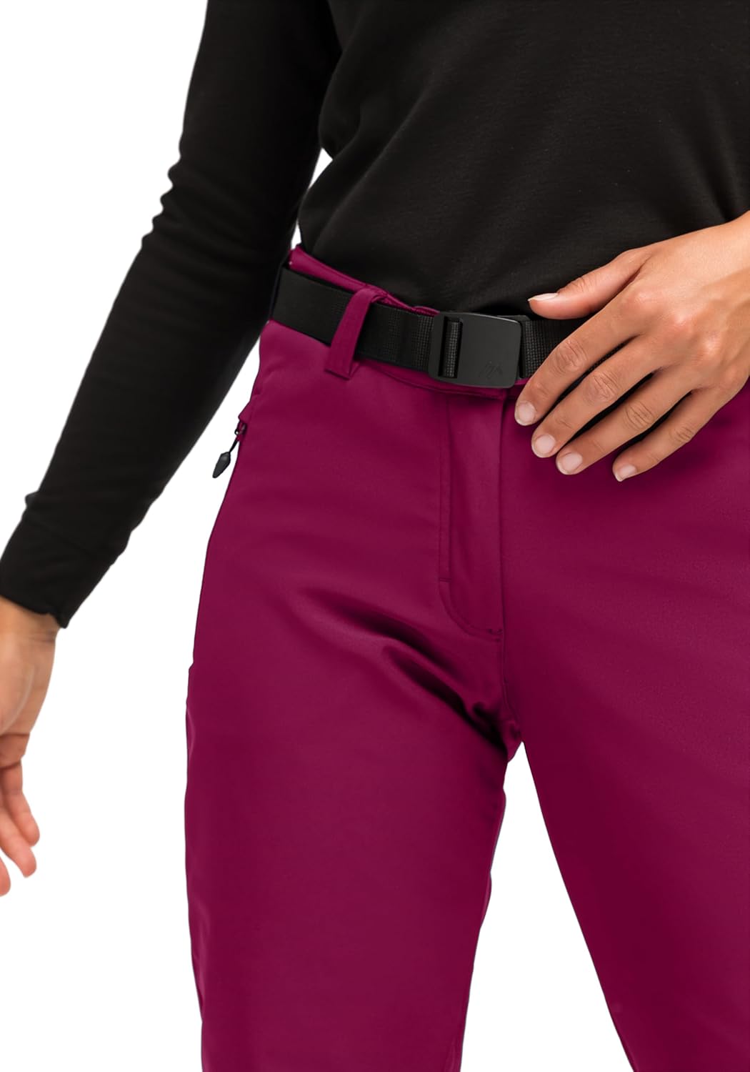 Maier Sports Damen Softshellhose Tech Pants W, funktionale Outdoorhose, atmungsaktive Wanderhose, Tr