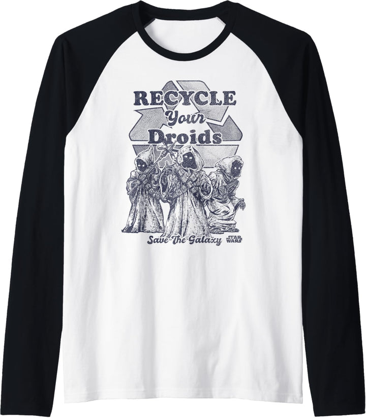 Star Wars Jawas Recycle Your Droids Save The Galaxy Portrait Raglan
