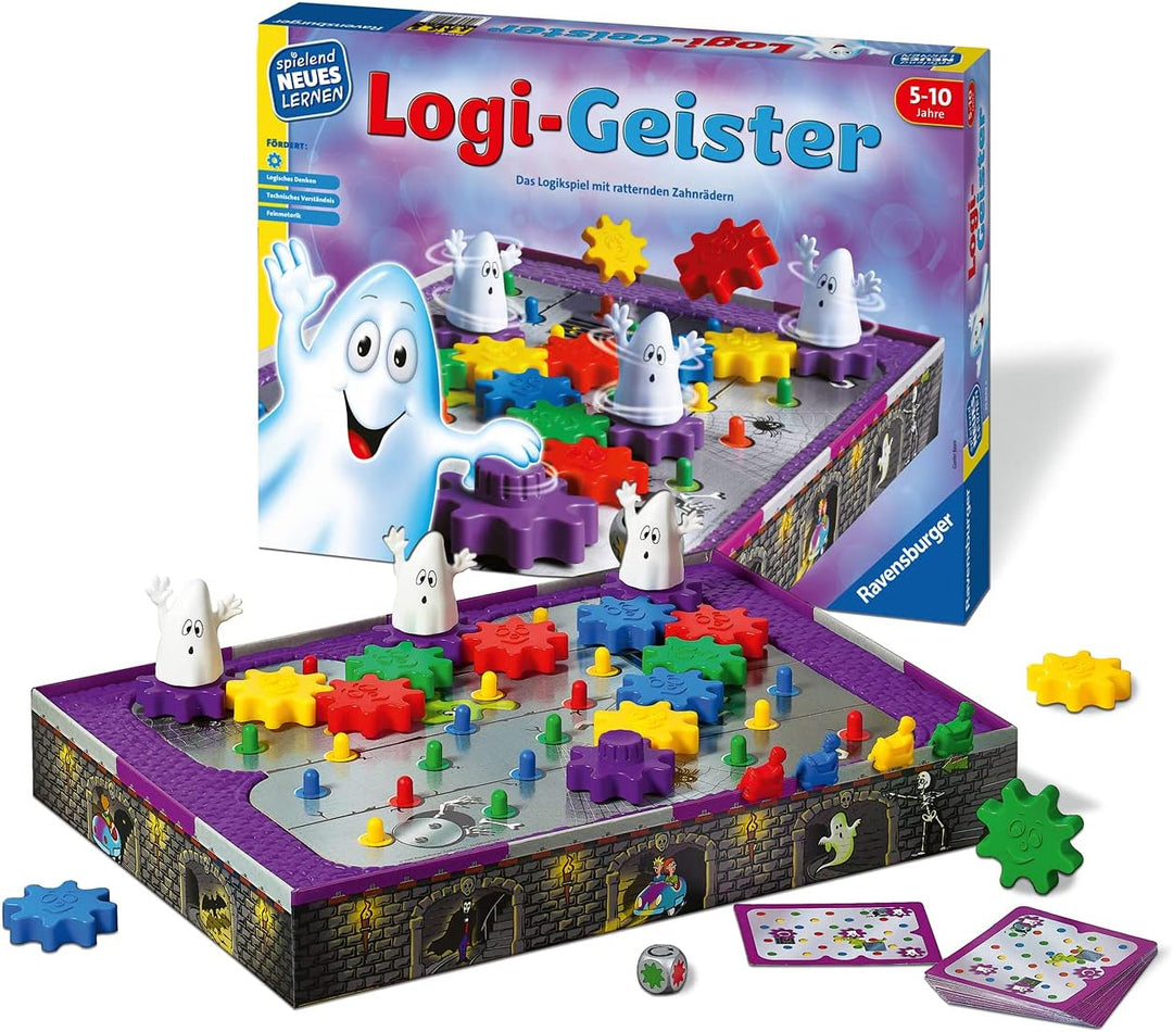 Ravensburger 25042 - Logi-Geister - Spielen und Lernen für Kinder 24990 - Entdecke die Welt - Spiele