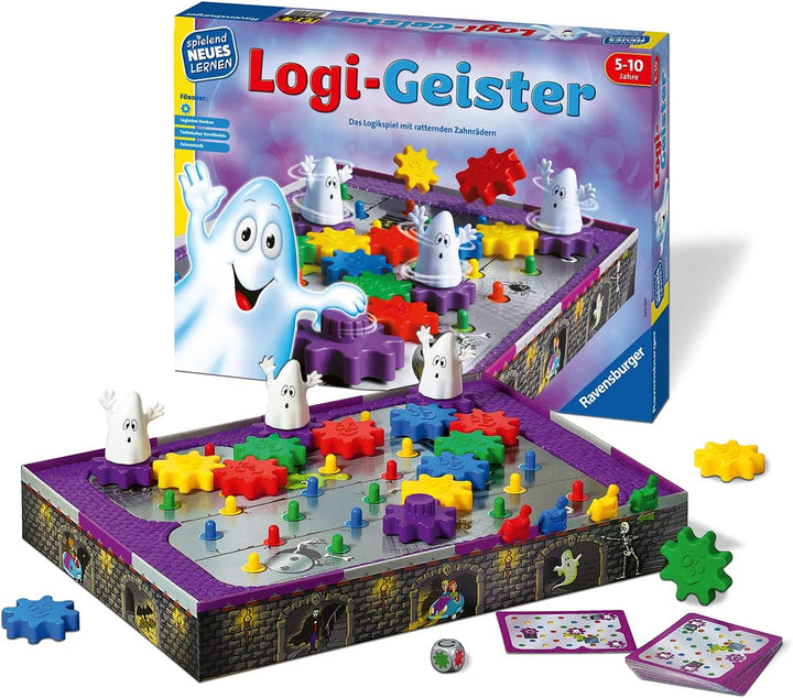 Ravensburger 25042 - Logi-Geister - Spielen und Lernen für Kinder 24990 - Entdecke die Welt - Spiele