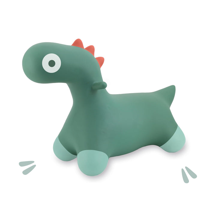 Quut Hoppi Dino Springen – Aufblasbares Gartenspielzeug für Kinder – Robustes Spielzeug für Draussen