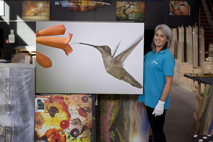 Startonight Bilder Netter Kolibri, Leinwandbilder Moderne Kunst, Vögel Wanddeko Kunstdrucke, Wandbil