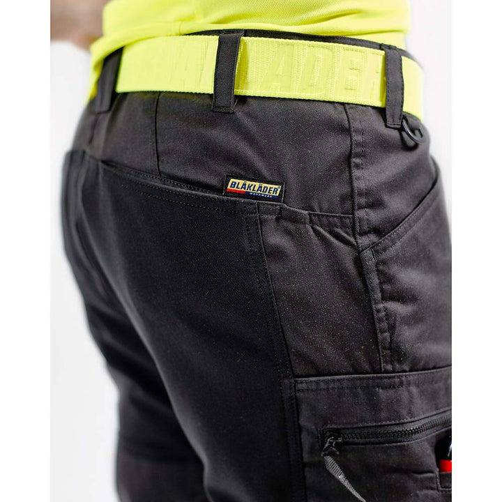 Blakläder 155118119933C146 Warn-Bundhose Grösse mit Stretch in schwarz/gelb, C146 C146 Black / Yello