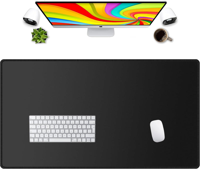 LL-COEUR XXL Schwarz Mauspad Gaming Mouse Mat Laptops Schreibtischunterlage Desk Pad (800 x 500 x 3