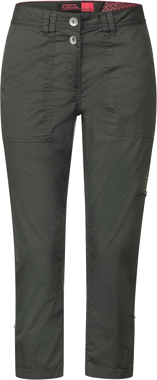 Cecil Damen 3/4 Sommerhose 27W / 22L Easy Khaki, 27W / 22L Easy Khaki